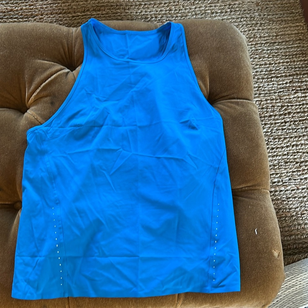 lululemon athletica Blue Tank Top